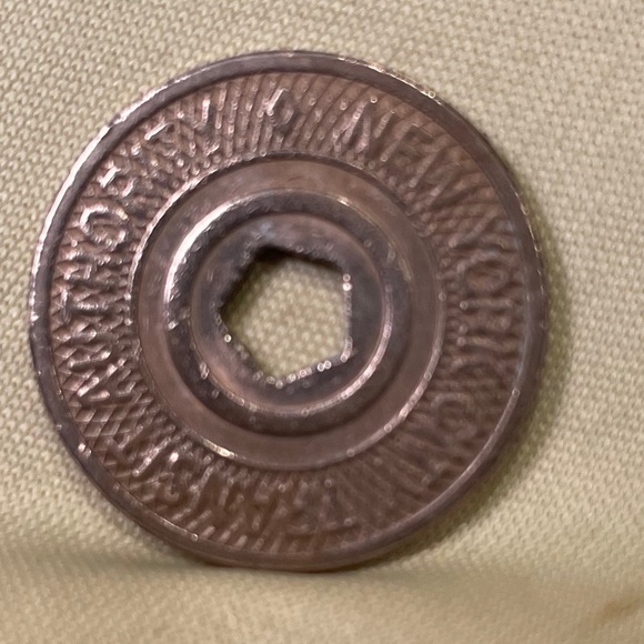 New York City Subway "Five Boroughs" Transit Token Pentagram Token - Picture 3 of 3